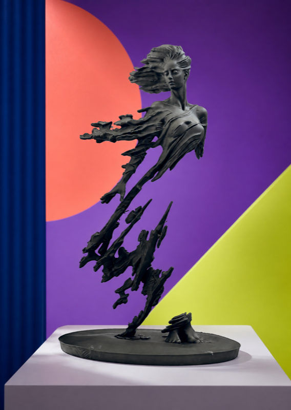 Escultura de Luo Li Rong, objeto impreso en 3D