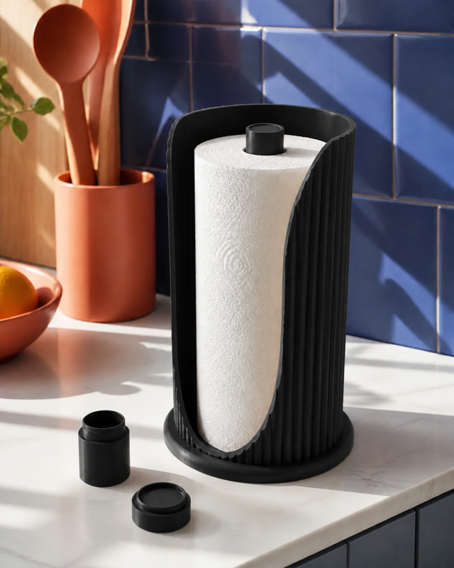 Portarrollos de Cocina, objeto impreso en 3D