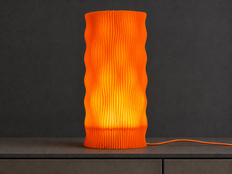 Pori Lamp, objeto impreso en 3D