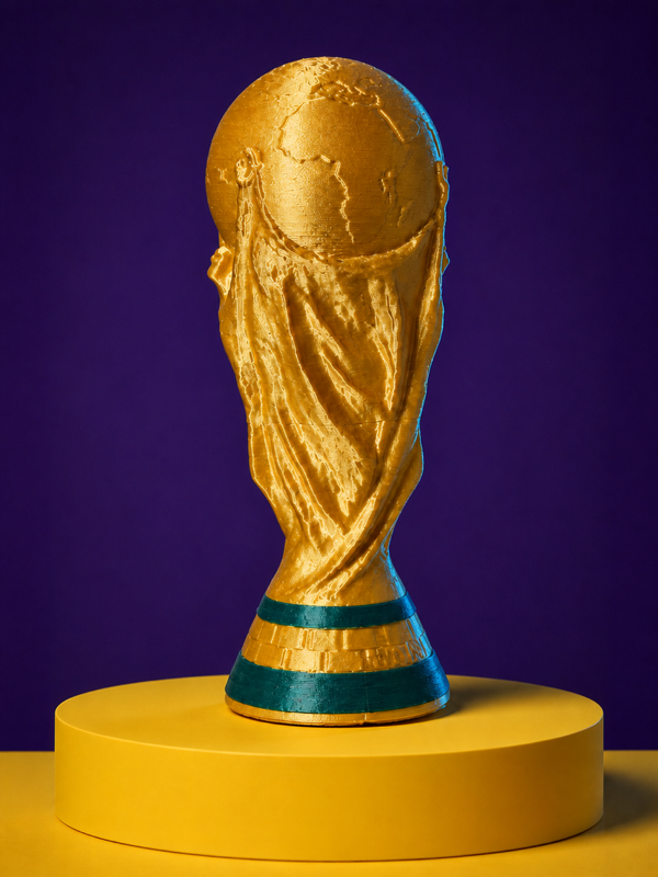 Copa 3D, objeto impreso en 3D