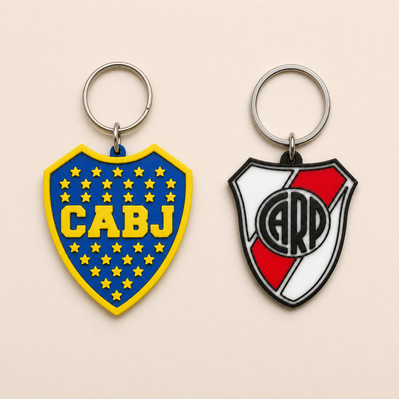 Llavero Escudo de Club, objeto impreso en 3D