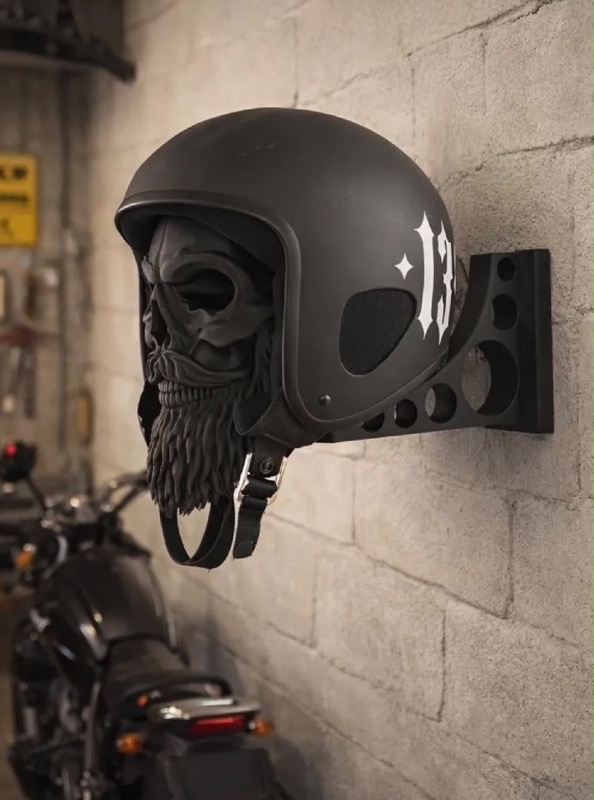 Skull Rider Negro, vista 2