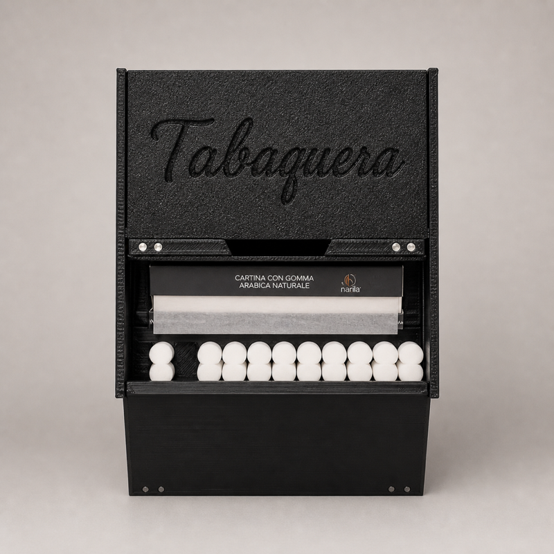 Tabaquera en Cajita TNBR, objeto impreso en 3D